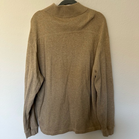Jos A Bank Quarter Zip Men’s Size XL extra large‎ preppy fall winter academia - Picture 4 of 4